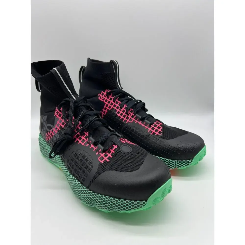 Under Armour HOVR Ridge Trek Black Chestnut Red Green 3025581-001 Men's Size 13